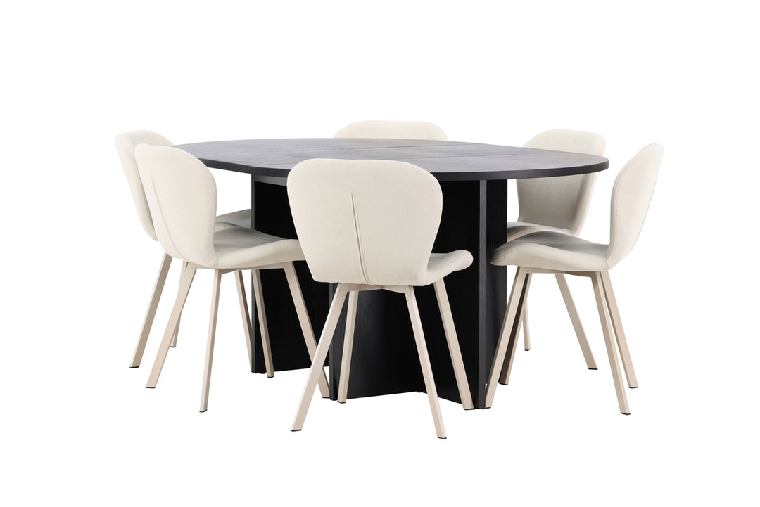 Strada & Lilja Matgrupp Svart/Beige