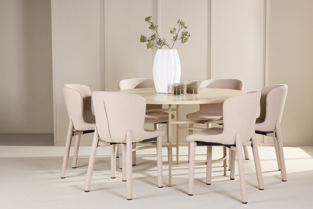 Copenhagen & Astoria Matgrupp Vitputsad/Beige