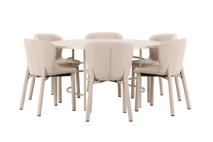 Copenhagen & Astoria Matgrupp Vitputsad/Beige