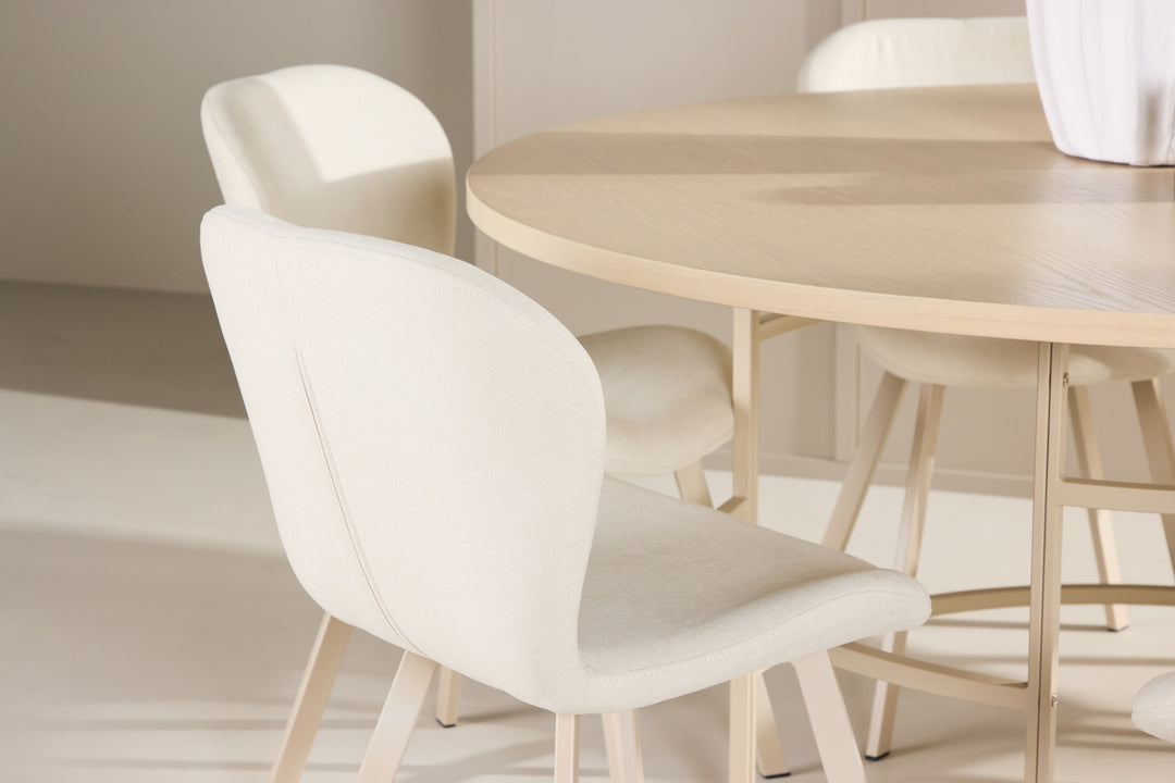 Copenhagen & Lilja Matgrupp Vitputsad/Beige